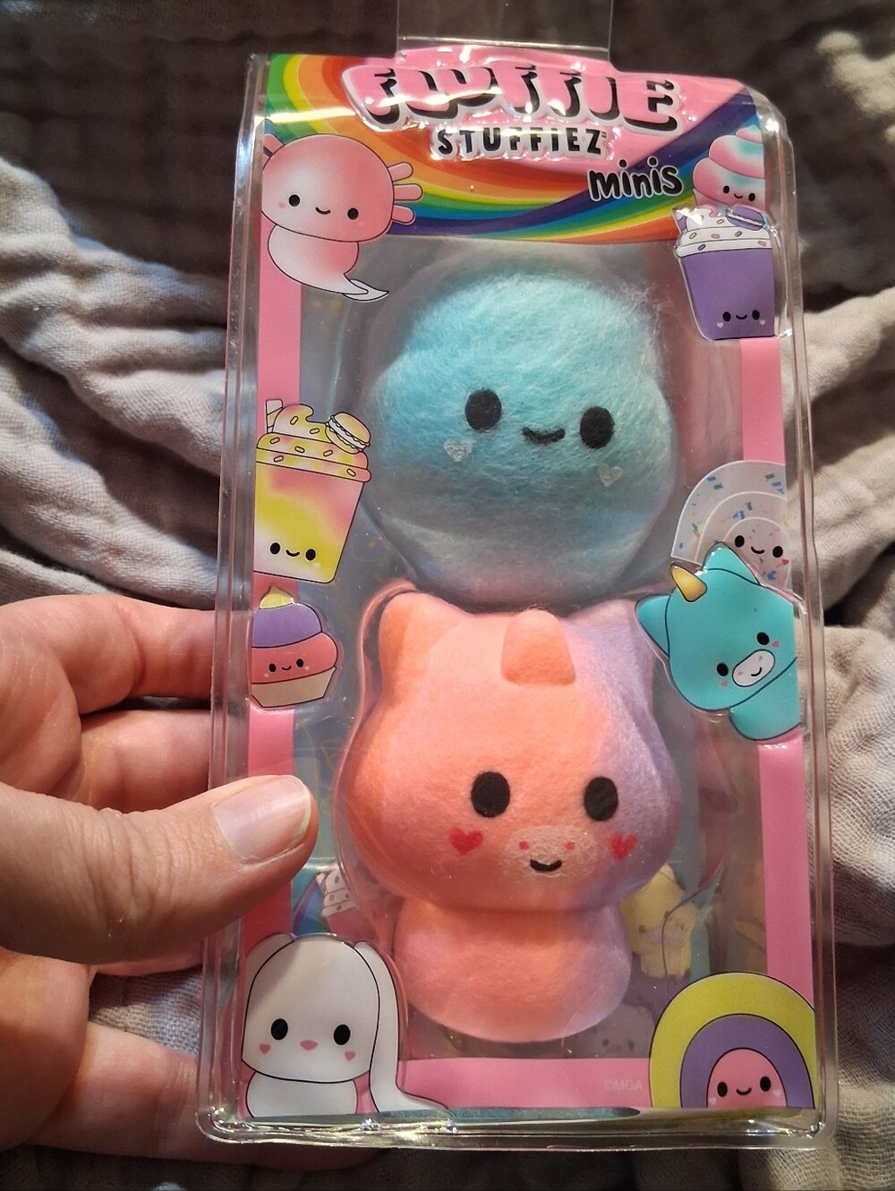 New Fluffie Stuffiez Minis 2pk Squishy Suprise Reveal Toy